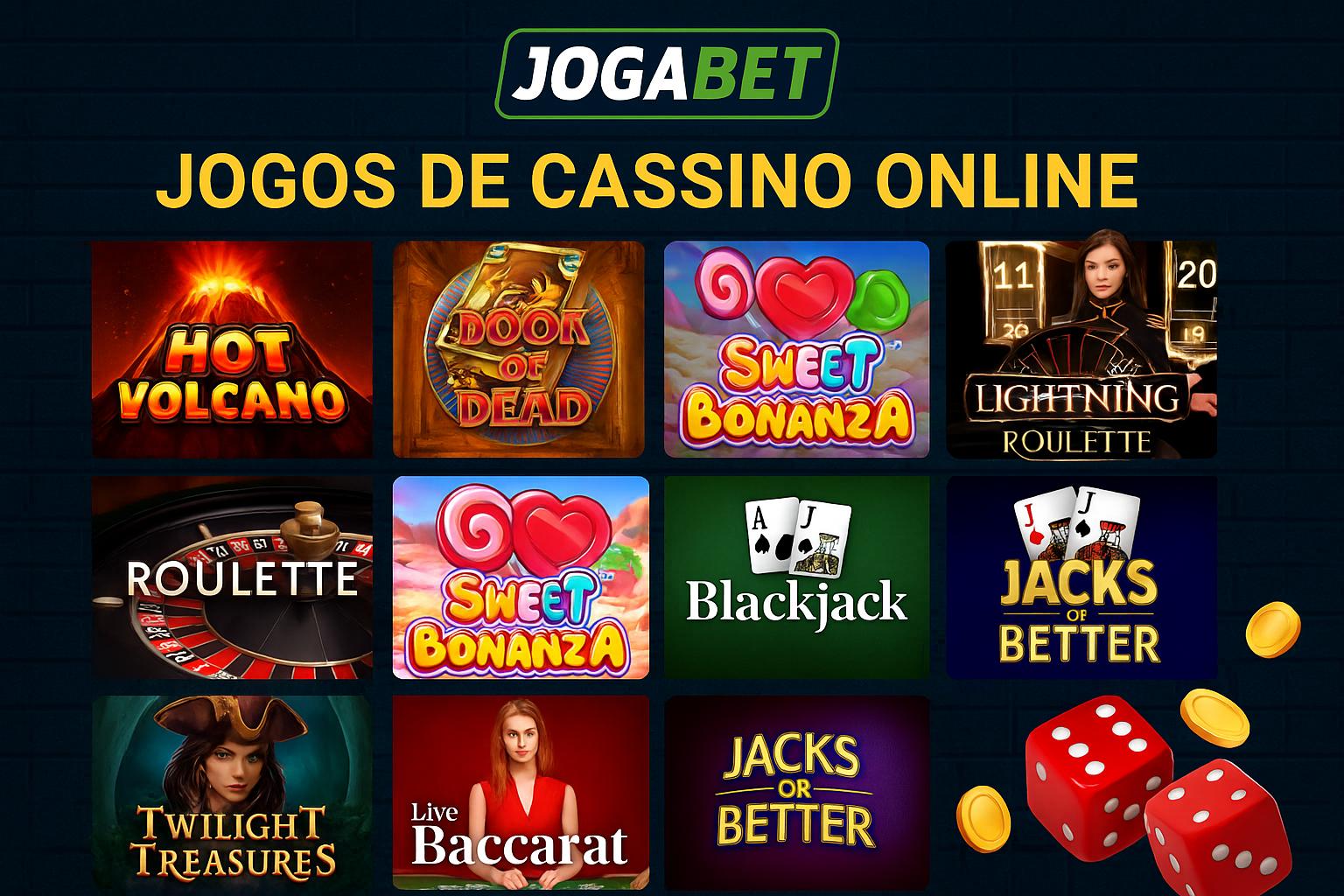 Jogos de cassino online JOGABET